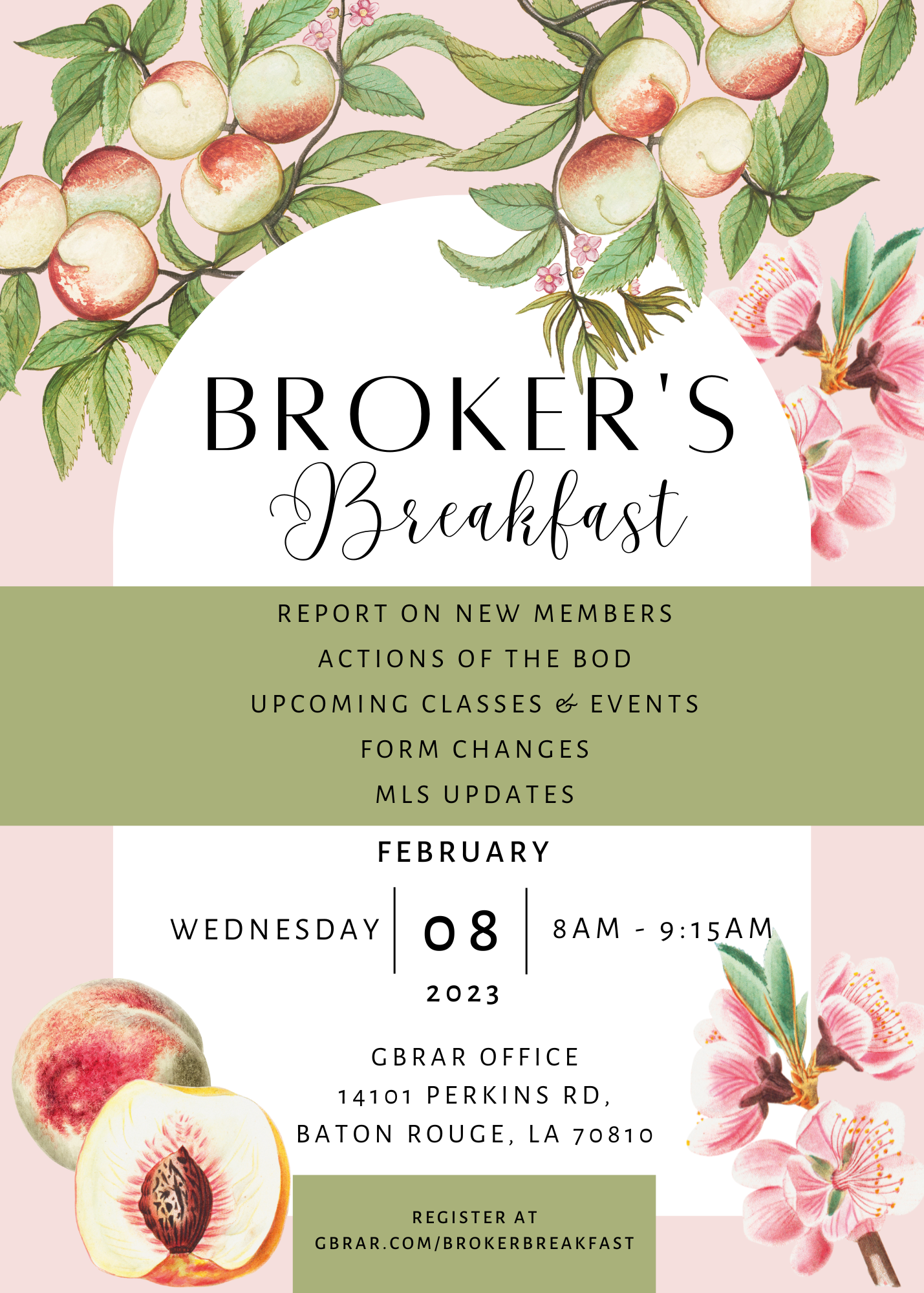 Broker's Breakfast Invite